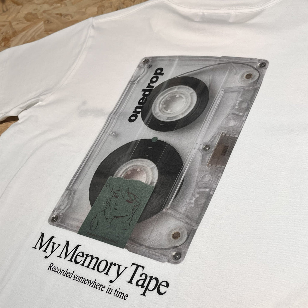 One Drop Shimada Tsukasa My Memory Tape T-shirt