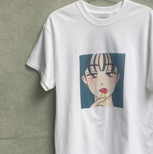 One Drop  Shimada Tsukasa 口紅 T-shirt