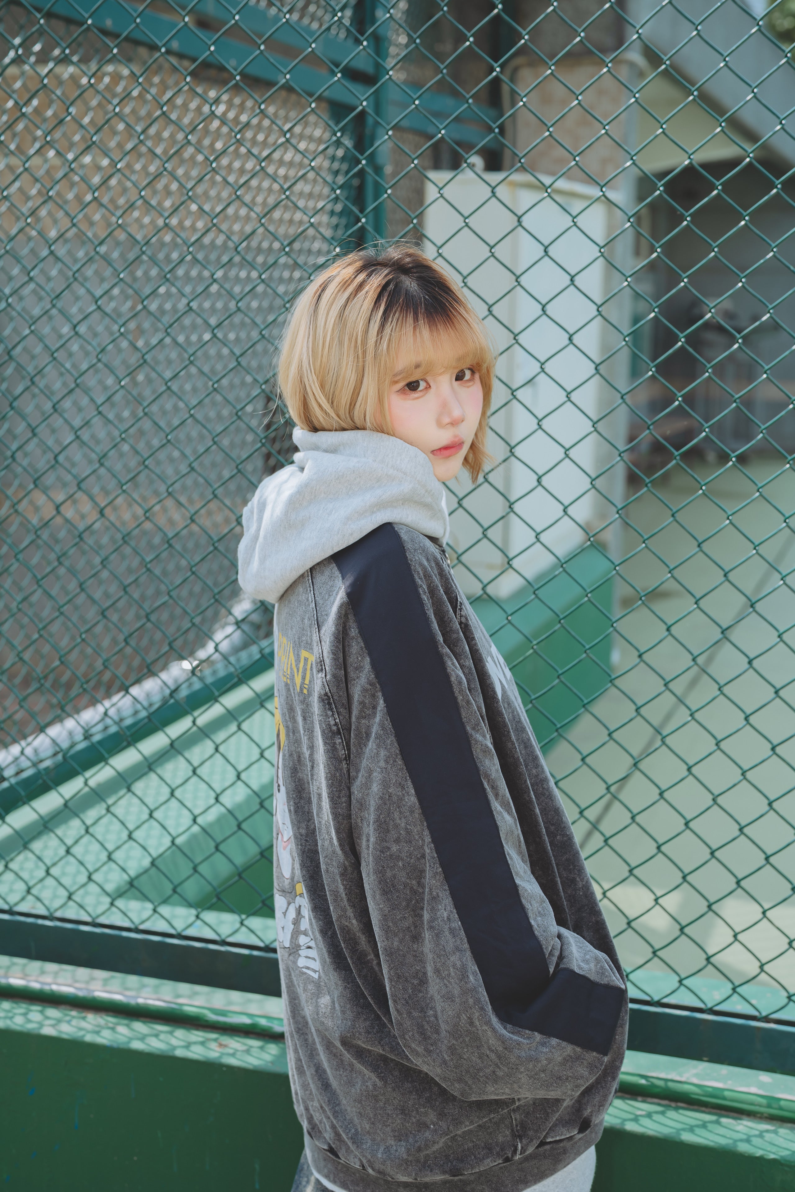 Over Print - pigment POP ART cotton jacket Ver:11_yinhao_limited