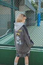 Over Print - pigment POP ART cotton jacket Ver:11_yinhao_limited