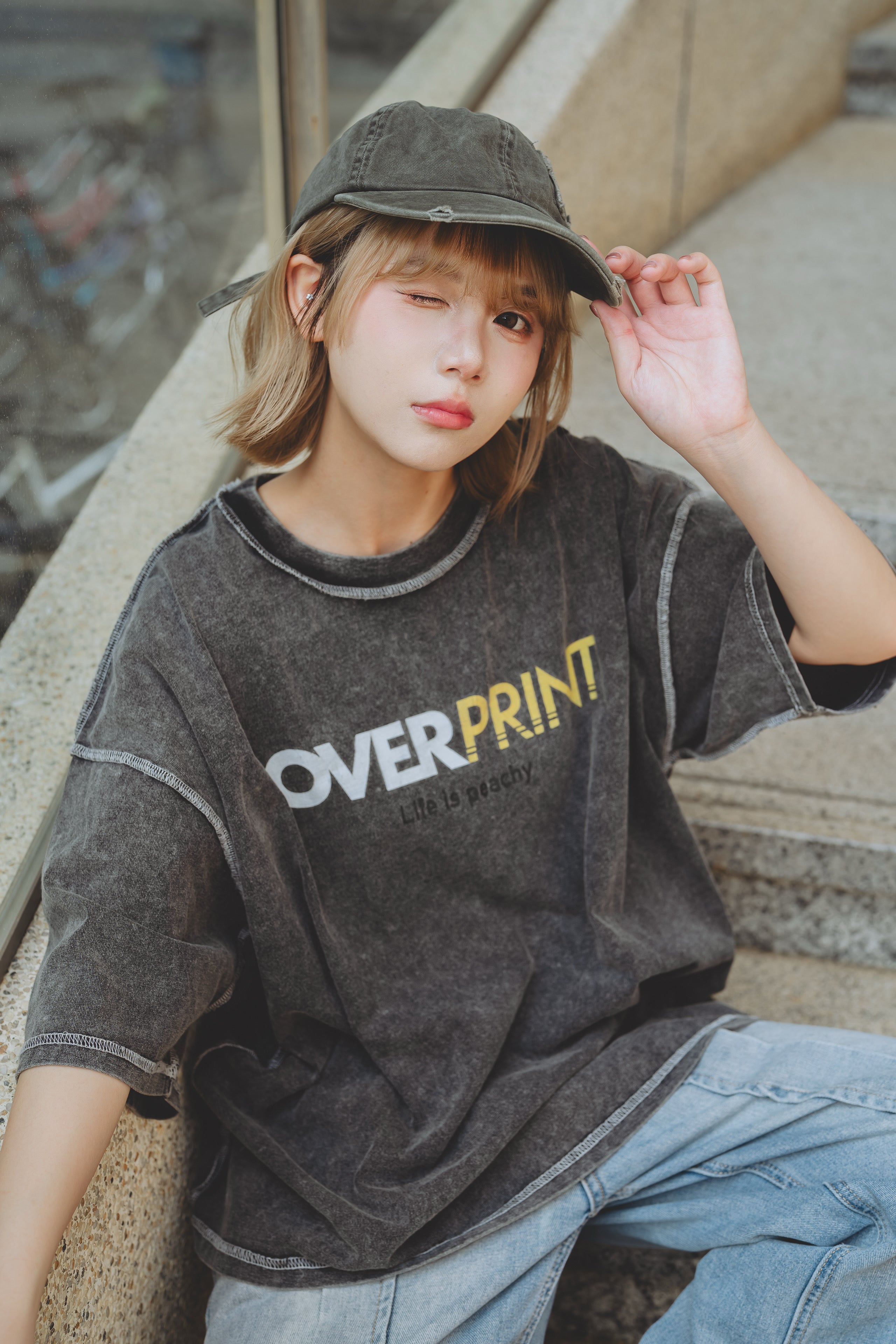 Over Print - pigment POP ART Tee Ver:11_yinhao_limited