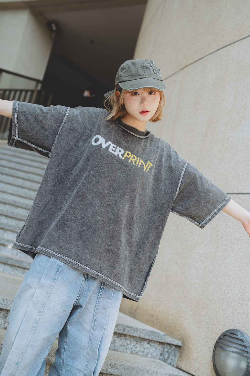 Over Print - pigment POP ART Tee Ver:11_yinhao_limited