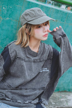 Over Print - pigment Rebirth LS Tee_yinhao_limited