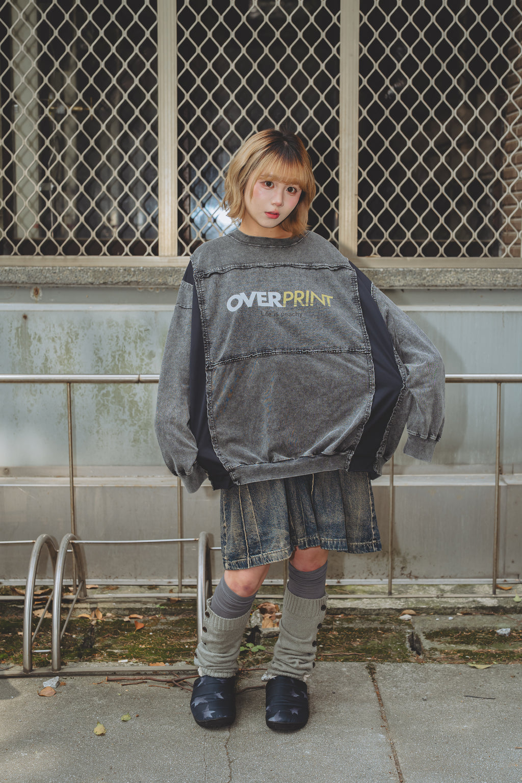Over Print - pigment POP ART LS Tee Ver:11_yinhao_limited