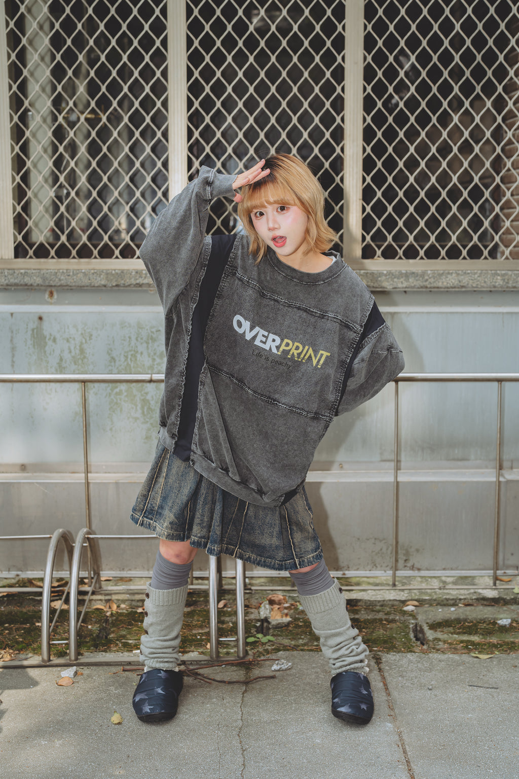 Over Print - pigment POP ART LS Tee Ver:11_yinhao_limited