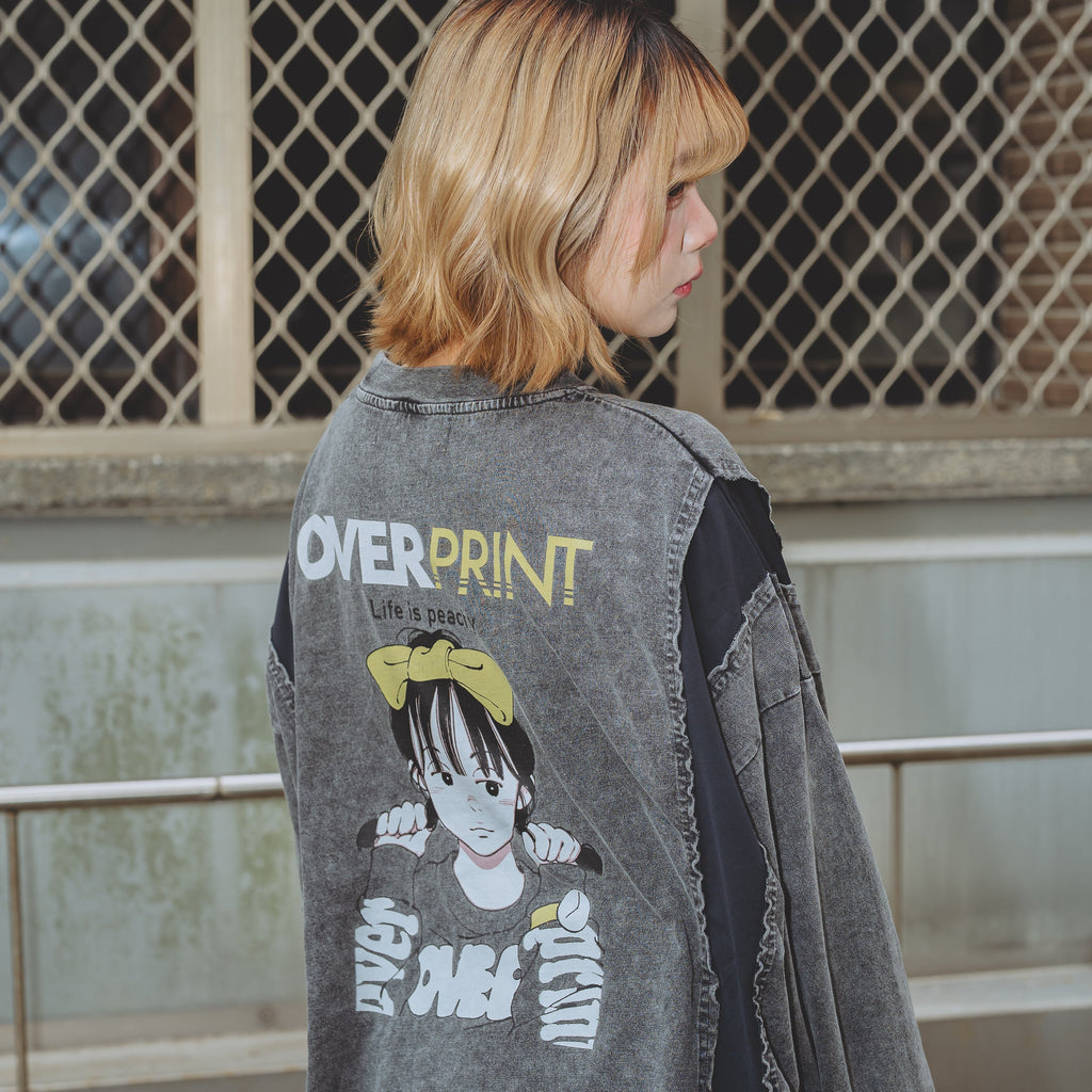 Over Print - pigment POP ART LS Tee Ver:11_yinhao_limited