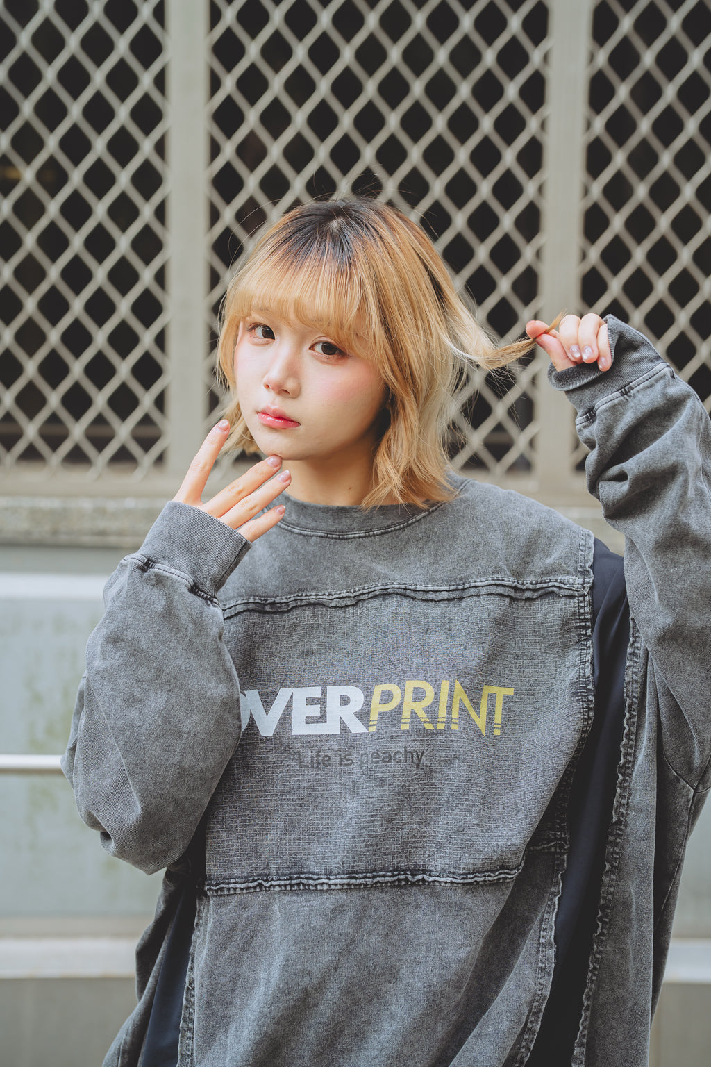 Over Print - pigment POP ART LS Tee Ver:11_yinhao_limited