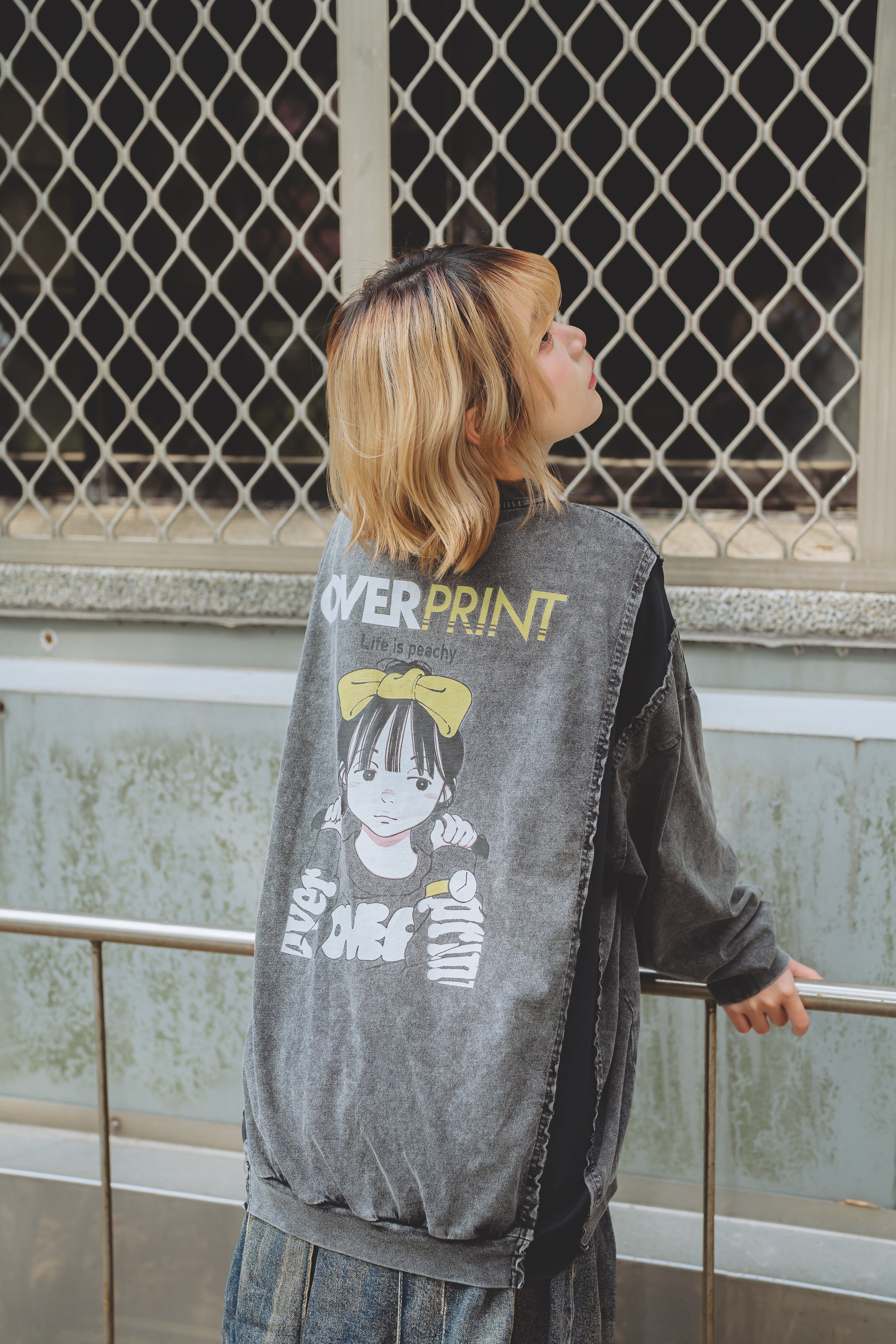 Over Print - pigment POP ART LS Tee Ver:11_yinhao_limited