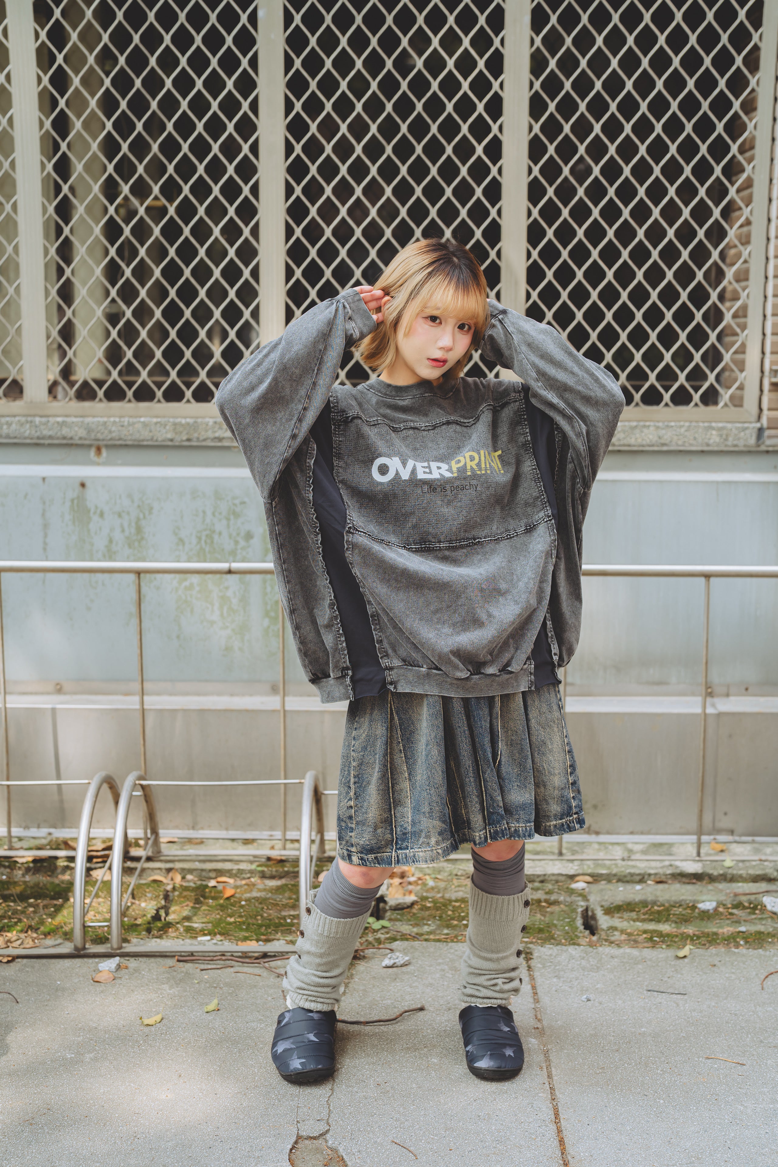 Over Print - pigment POP ART LS Tee Ver:11_yinhao_limited