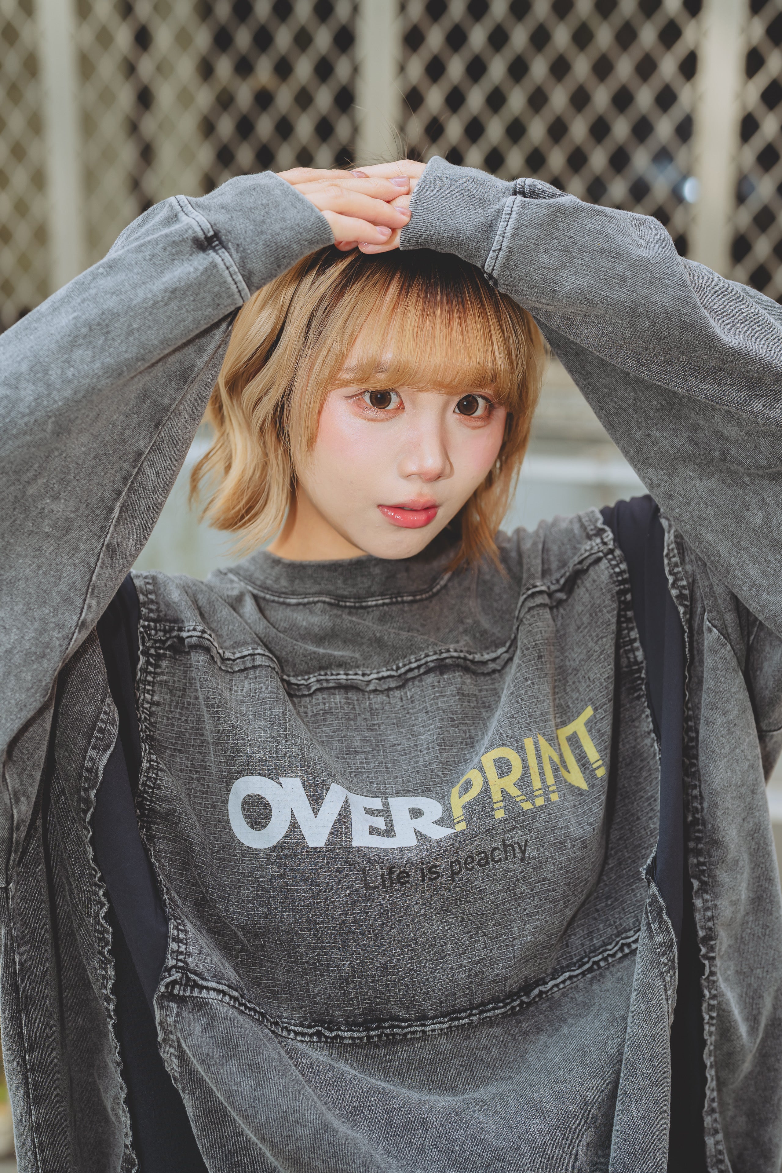 Over Print - pigment POP ART LS Tee Ver:11_yinhao_limited