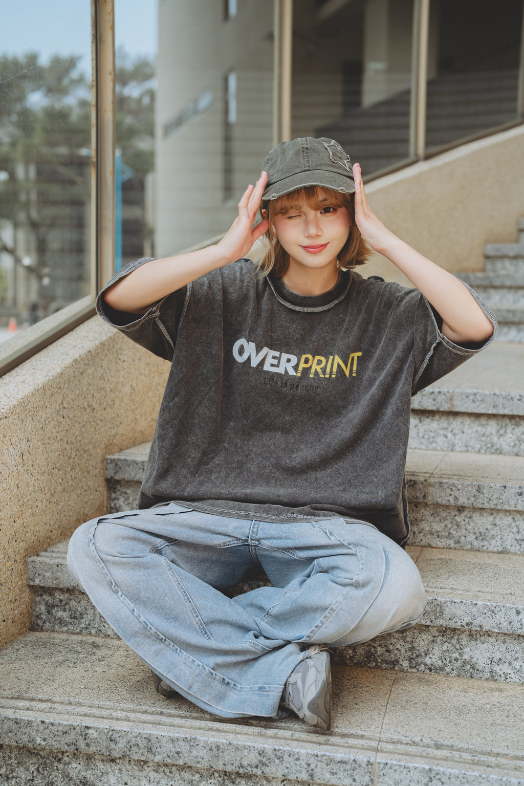 Over Print - pigment POP ART Tee Ver:11_yinhao_limited