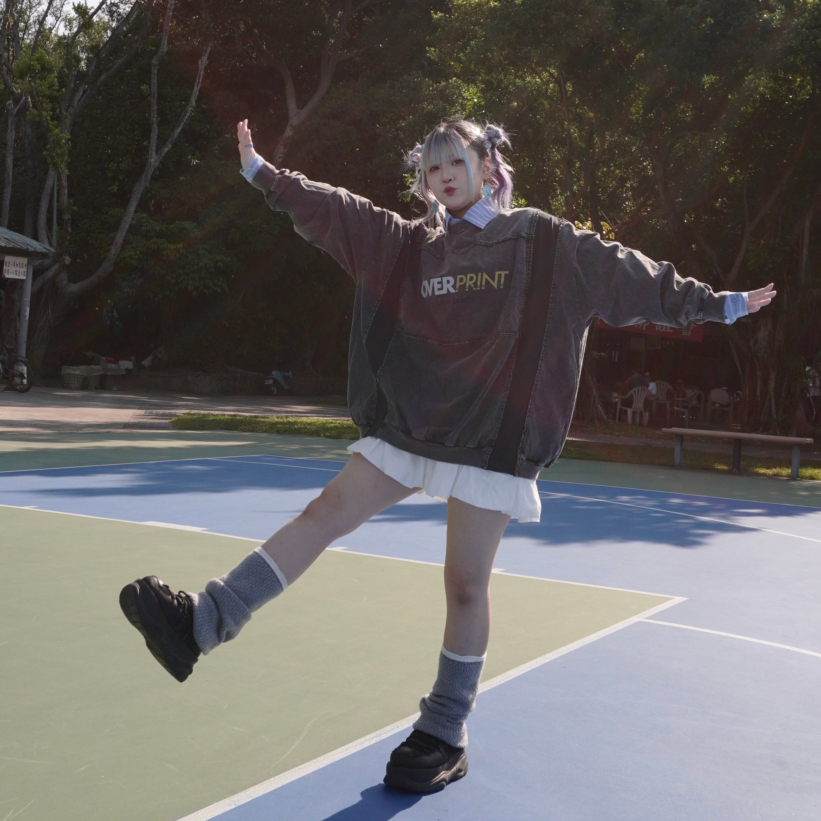 Over Print - pigment POP ART LS Tee Ver:11_yinhao_limited