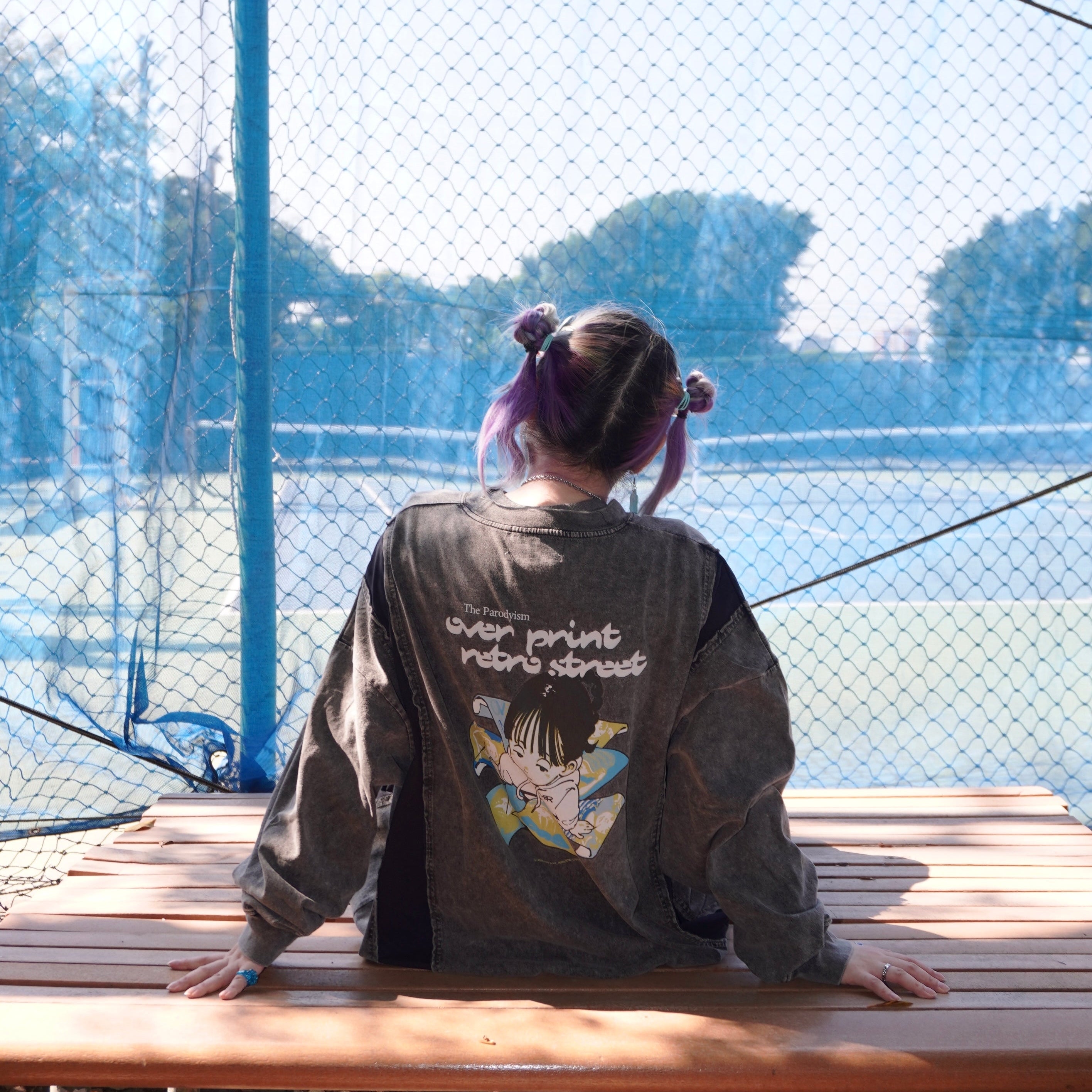 Over Print - pigment Rebirth LS Tee_yinhao_limited