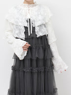 merry jenny｜Lace Tiered Bolero