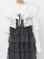 merry jenny｜Lace Tiered Bolero