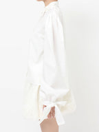 merry jenny｜Ribbon Patch Blouse