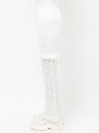merry jenny｜[2way] Lace Biker Leggings Pants