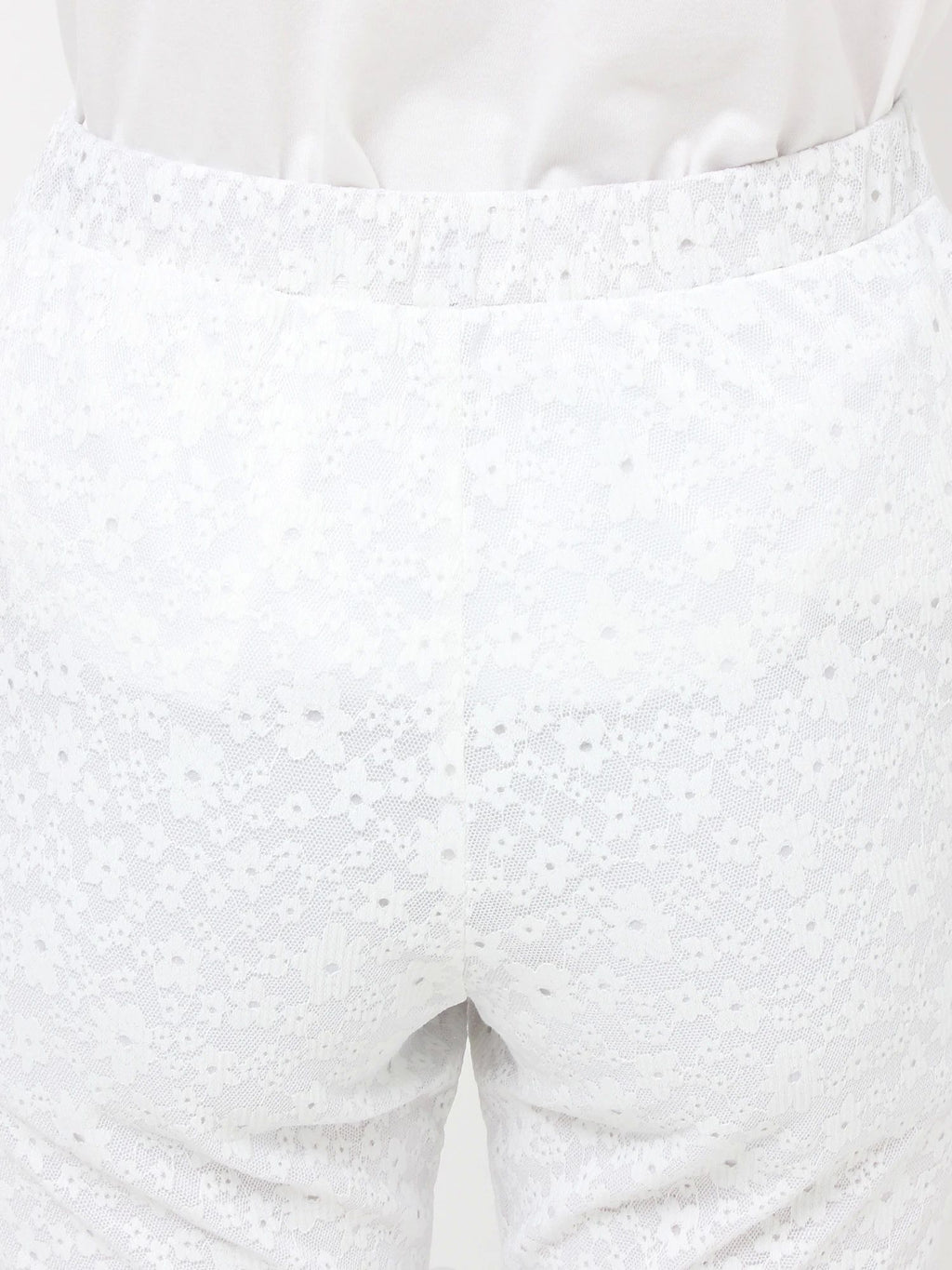 merry jenny｜[2way] Lace Biker Leggings Pants