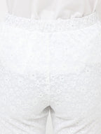 merry jenny｜[2way] Lace Biker Leggings Pants