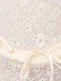 merry jenny｜[2way] Lace Biker Leggings Pants