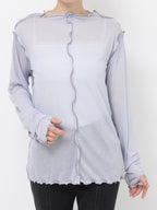 merry jenny｜Airy Color Mellow Cut Top