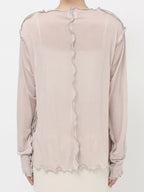 merry jenny｜Airy Color Mellow Cut Top