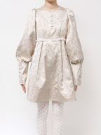 merry jenny｜Pastel Jacquard Mini Dress