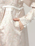 merry jenny｜Pastel Jacquard Mini Dress