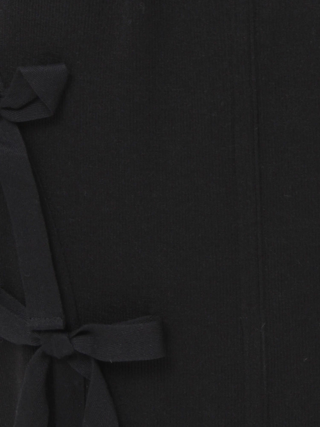 merry jenny｜Ribbon Ribbon Rib Long Skirt