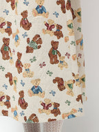 merry jenny｜Bear And Bear Jacquard Jumper Dress