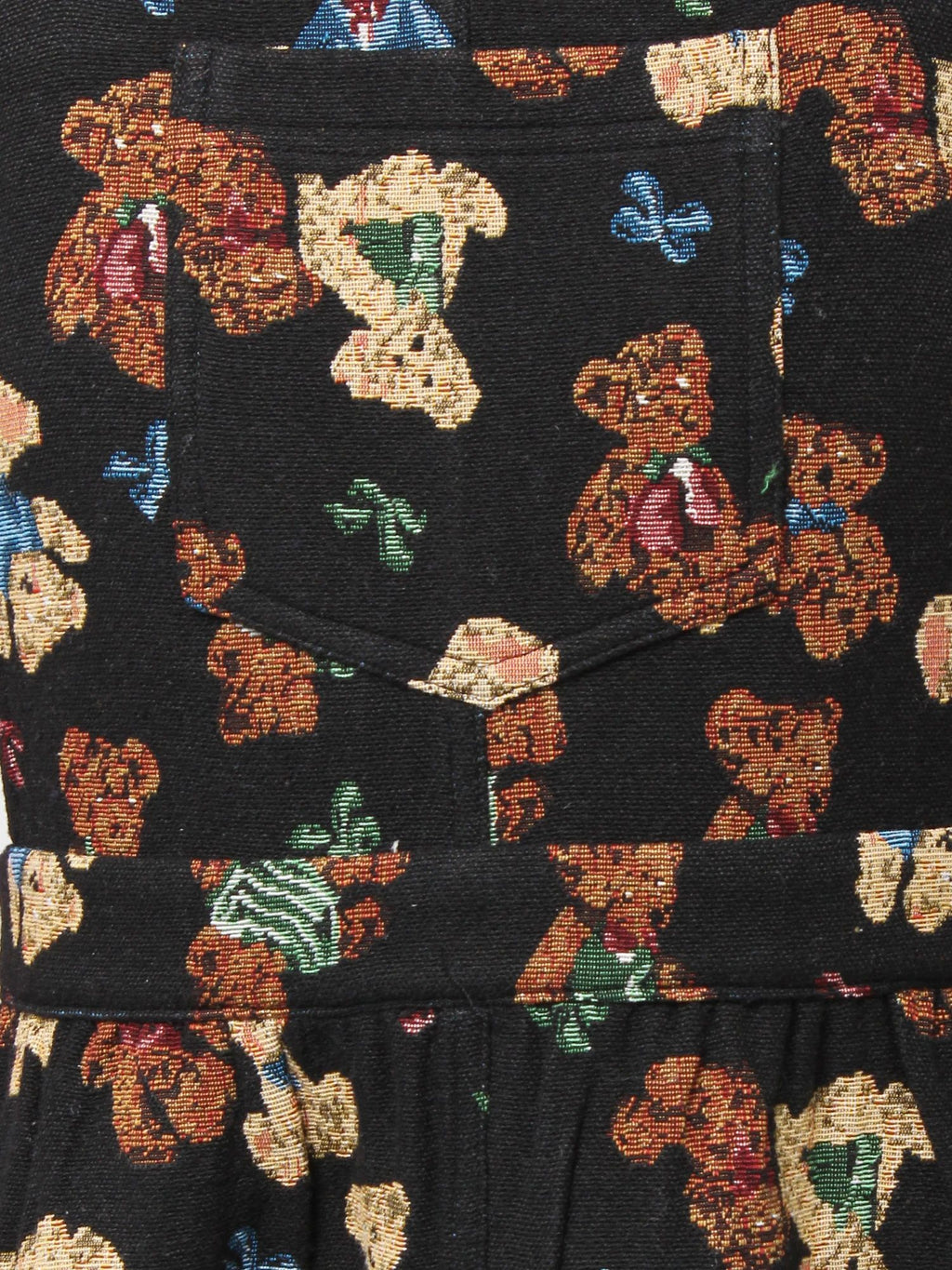 merry jenny｜Bear And Bear Jacquard Jumper Dress