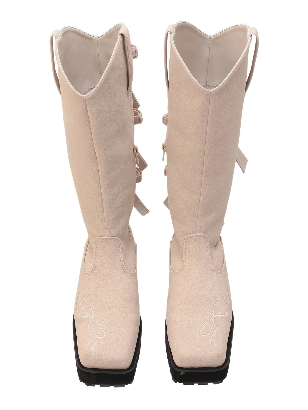 merry jenny｜Sweet Ribbon Western Boots