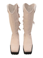 merry jenny｜Sweet Ribbon Western Boots