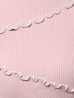 merry jenny｜Mellow Rib Knit Top