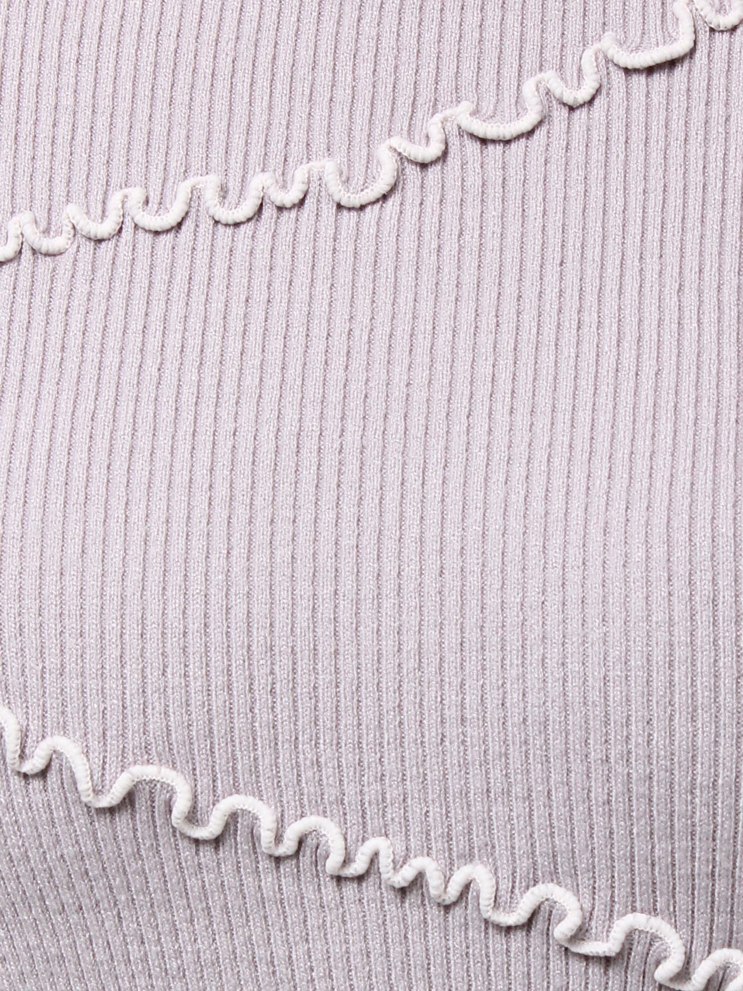 merry jenny｜Mellow Rib Knit Top
