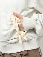 merry jenny｜Ribbon ribbon hoodie
