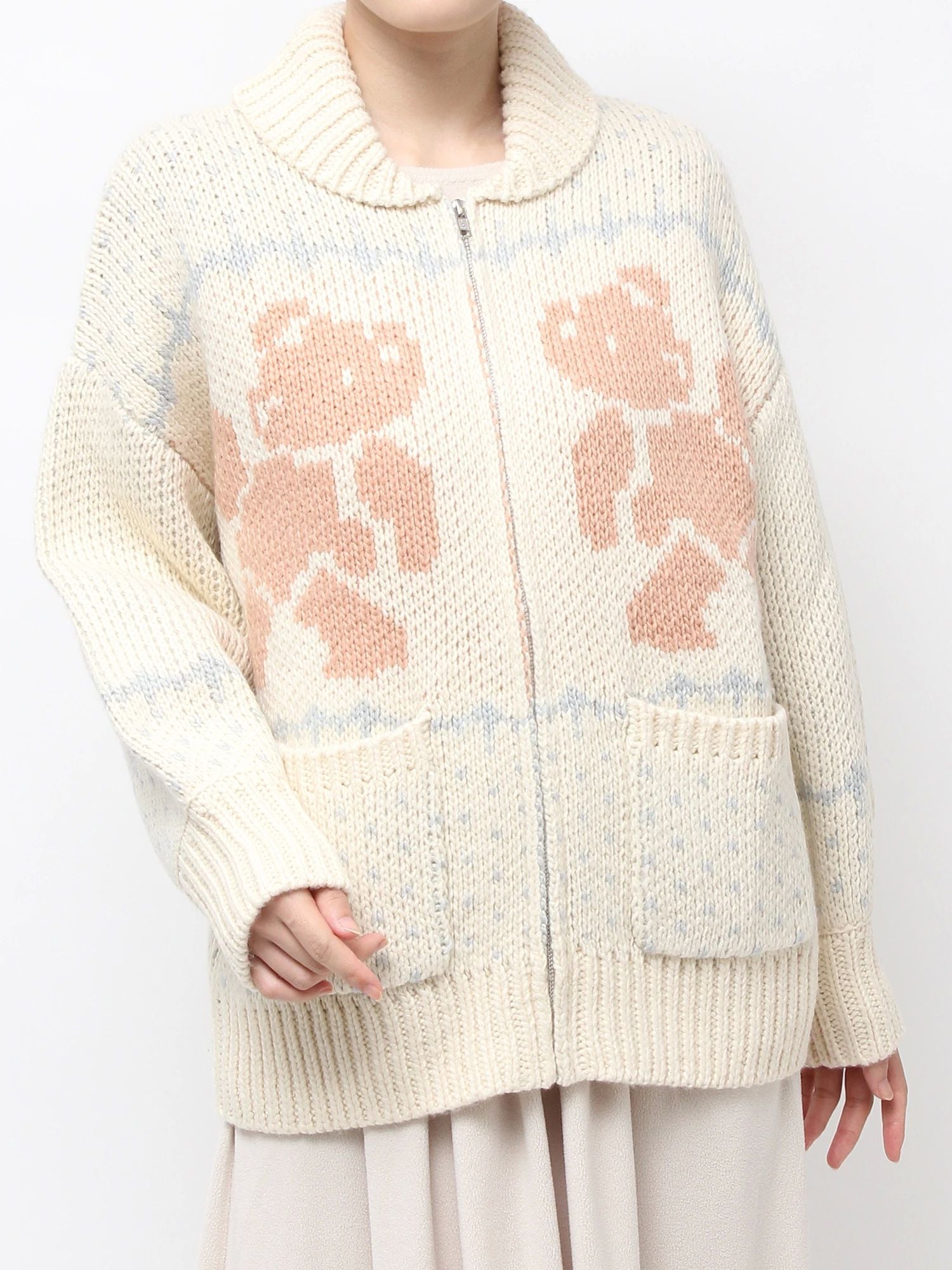 merry jenny｜Bear Cowichan Knit