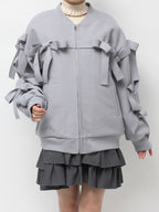 merry jenny｜Ribbon ribbon blouson