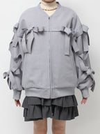 merry jenny｜Ribbon ribbon blouson