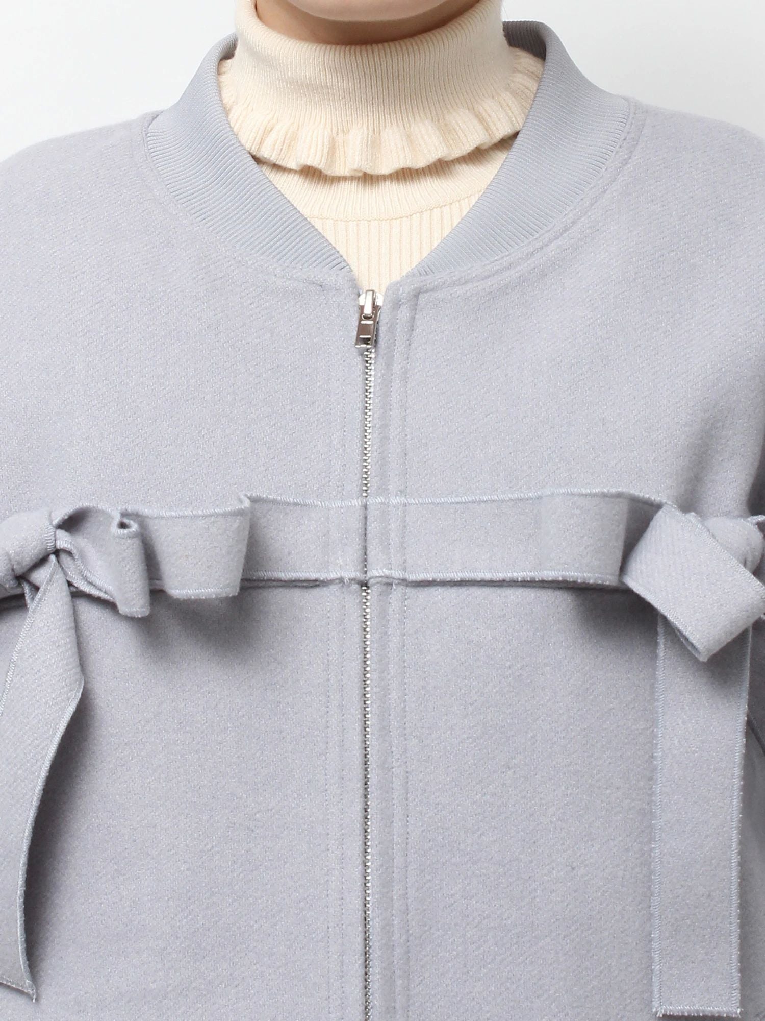 merry jenny｜Ribbon ribbon blouson