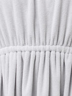 merry jenny｜Gathered fleece dress