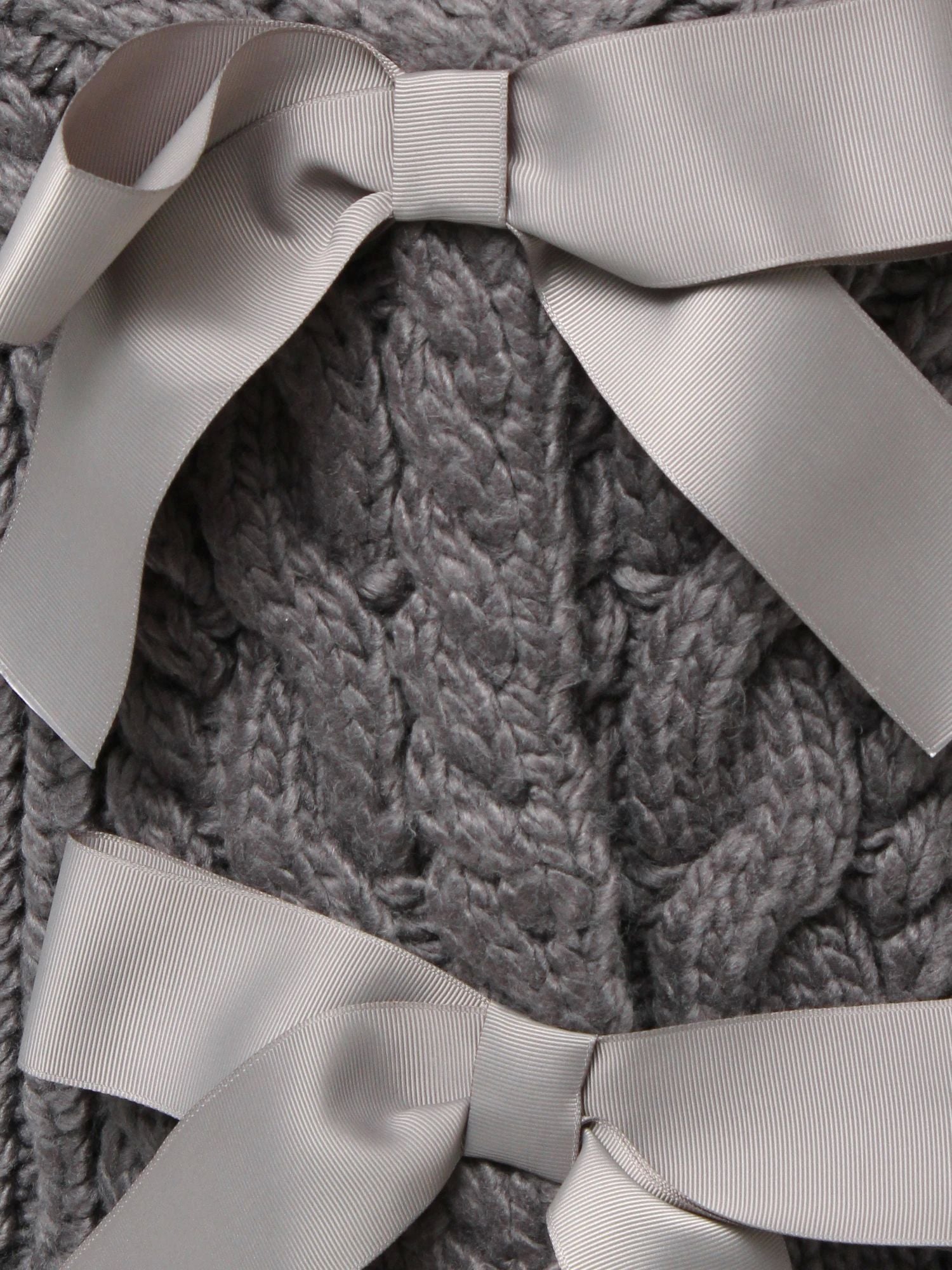 merry jenny｜Ribbon ribbon cardigan