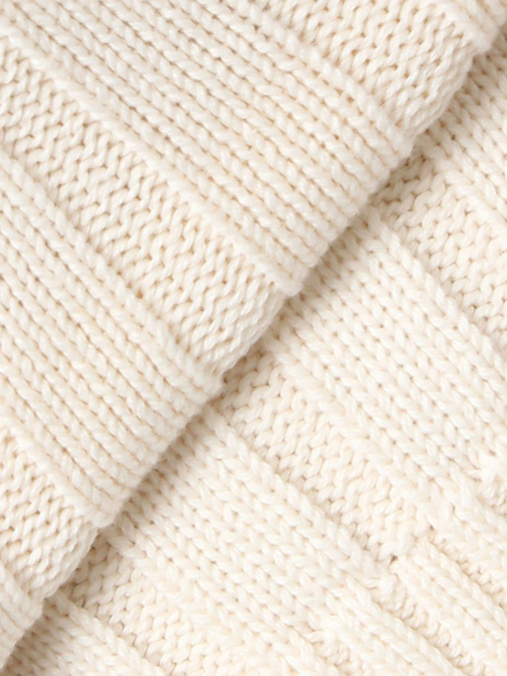 merry jenny｜Ribbon Washed Zip Knit