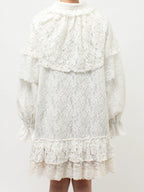 merry jenny｜lace cape jacket