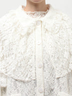 merry jenny｜lace cape jacket