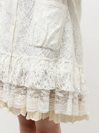 merry jenny｜lace cape jacket