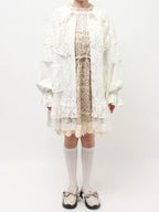 merry jenny｜lace cape jacket