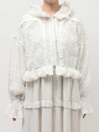 merry jenny｜Lace Hood Blouson
