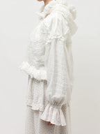 merry jenny｜Lace Hood Blouson