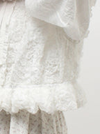 merry jenny｜Lace Hood Blouson
